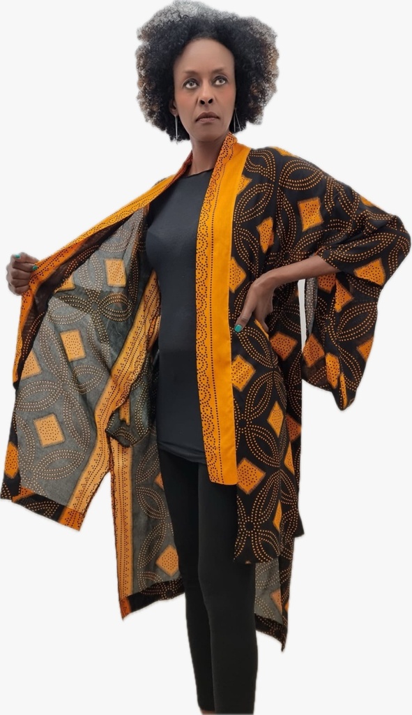 Viscose kimono